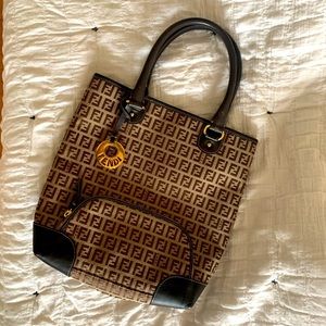 Original Vintage Fendi Mini Tote Bag *very rare*